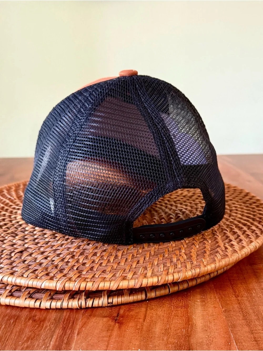 Federal Premium Ammo Rust Orange Black Mesh‎ Trucker Snapback Hat Outdoor OSFA